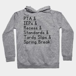 School List Hoodie